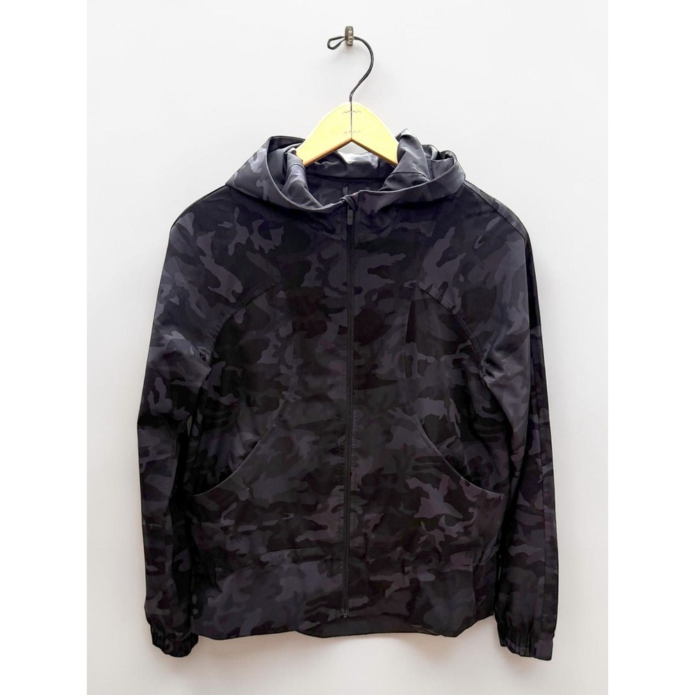 Lululemon Hooded Define Jacket Heritage 365 Camo Deep Coal Multi Size‎ 4